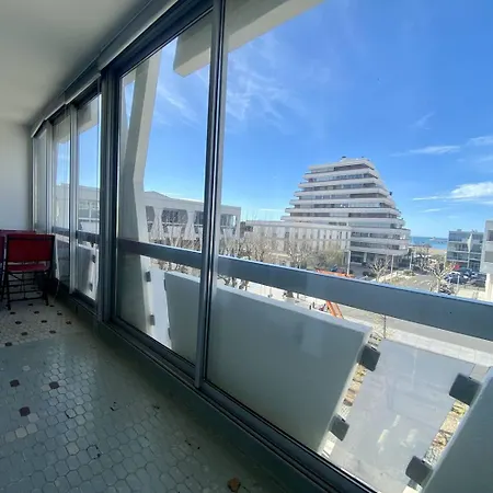 Bel Climatise Centre T2 - 4 Personnes Avec Loggia Vue Sur